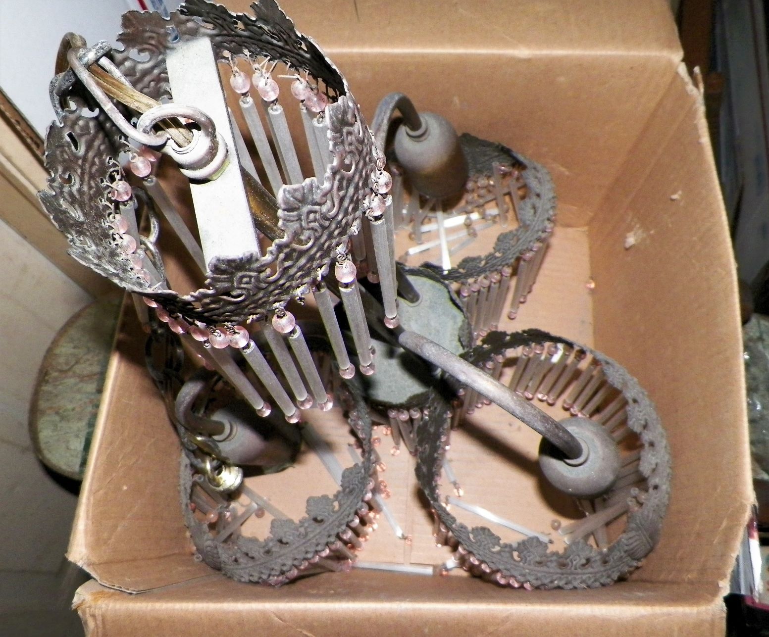 FURNITURE LAMP GERMANY PAIR GLASS CRYSTALS 8AA.jpg