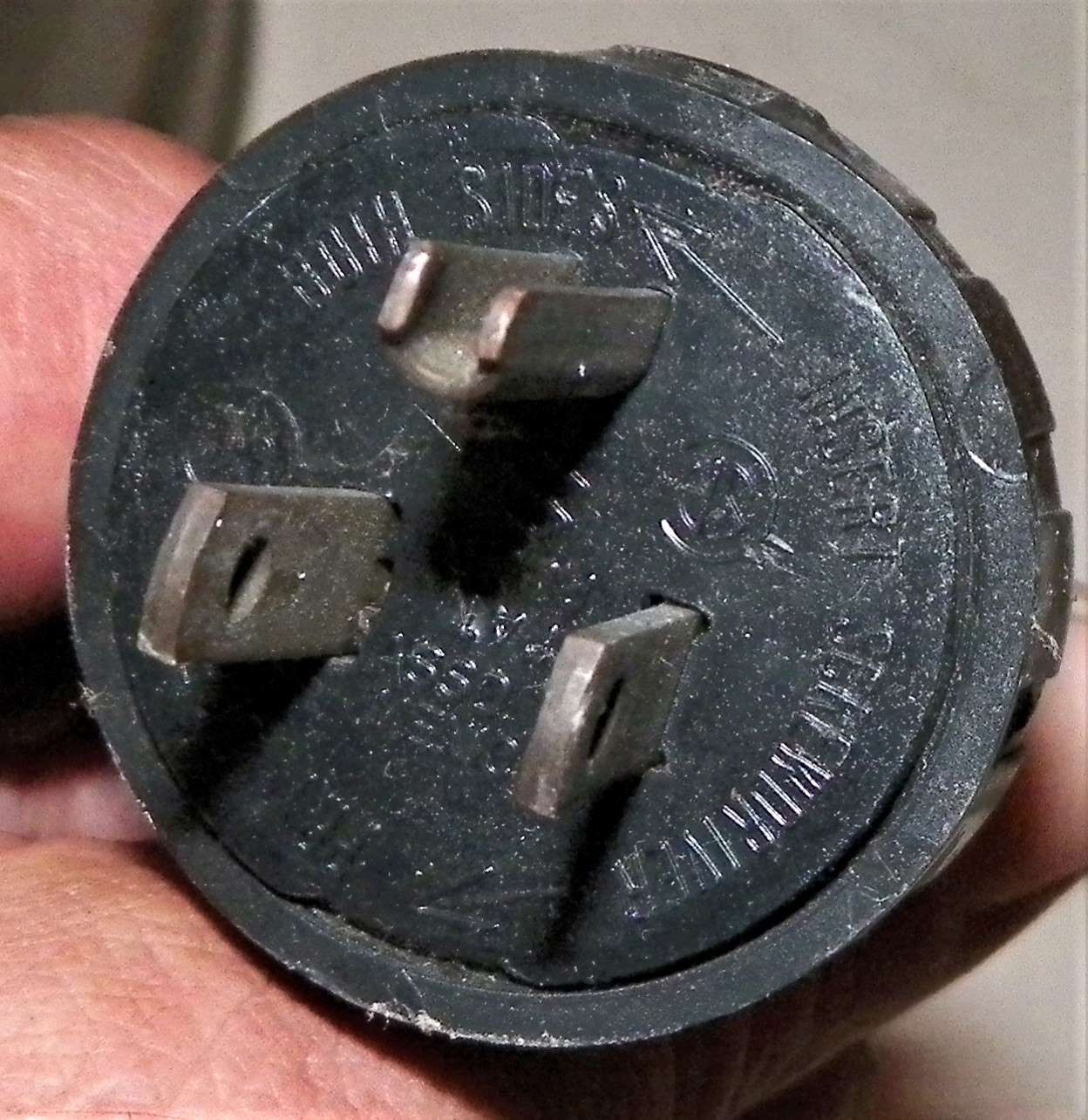 FURNITURE LAMP GERMANY PAIR GLASS CRYSTALS 9BAAA.jpg