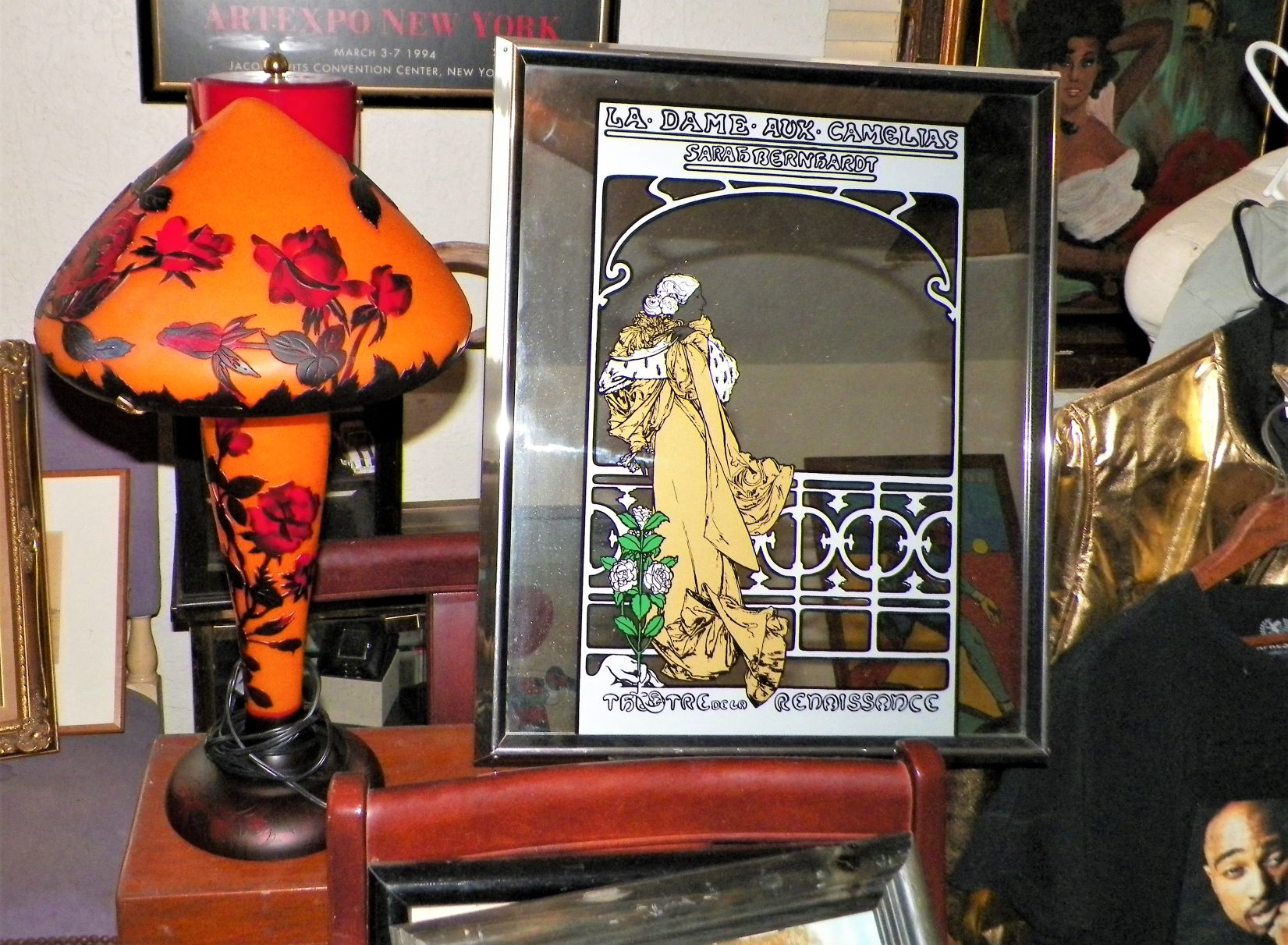 FURNITURE LAMP GLASS ROSES GALLE 9AA.JPG