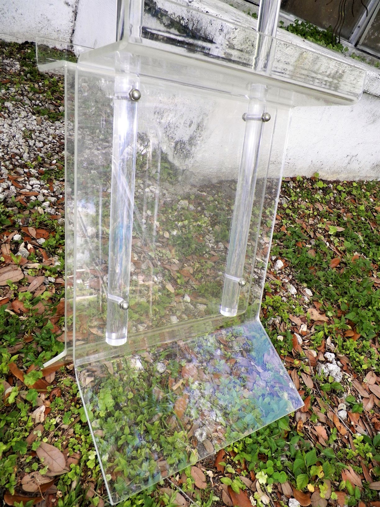 Lucite TV Trays and Stand Vintage or New? Antiques Board