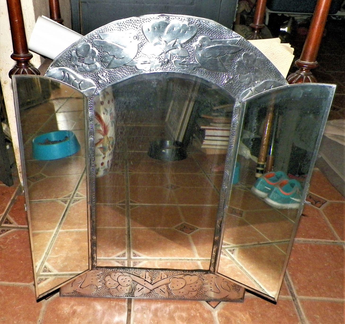 FURNITURE MIRROR ALUMINUM WITH DESIGNS & DOORS 2AZ.jpg