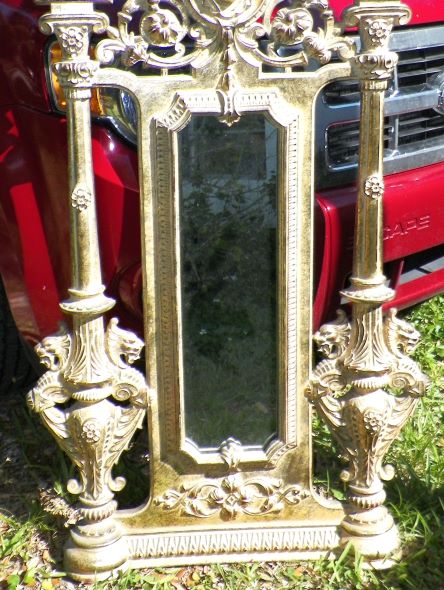 FURNITURE MIRROR TALL ORNATE THAI ORIENTAL 1CAA.JPG