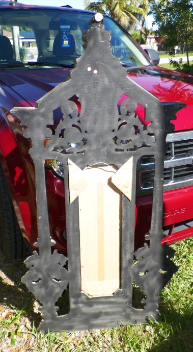 FURNITURE MIRROR TALL ORNATE THAI ORIENTAL 1EAA.JPG