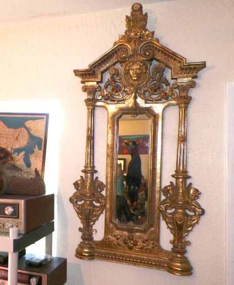 FURNITURE MIRROR TALL ORNATE THAI ORIENTAL 4AAA.JPG