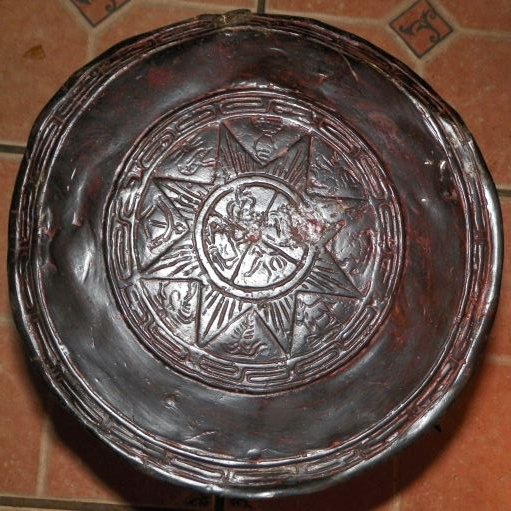 FURNITURE TABLE AFRICAN METAL 7AA.JPG