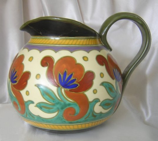 Gouda Zuid Holland Large PitcherJug-a.jpg