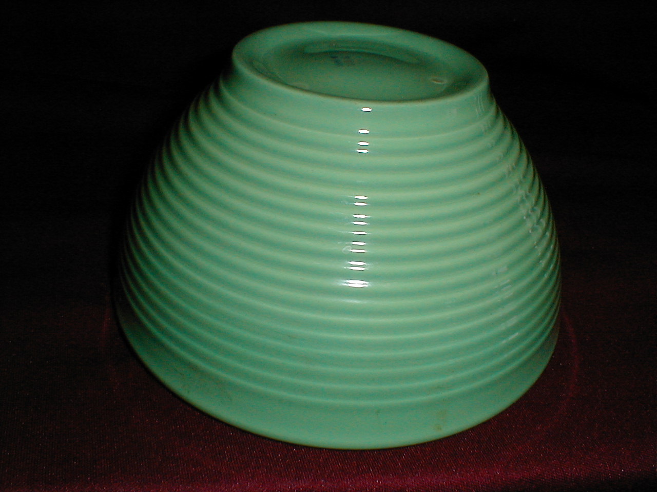 green ringware mixing bowl made in usa  P1010014.JPG