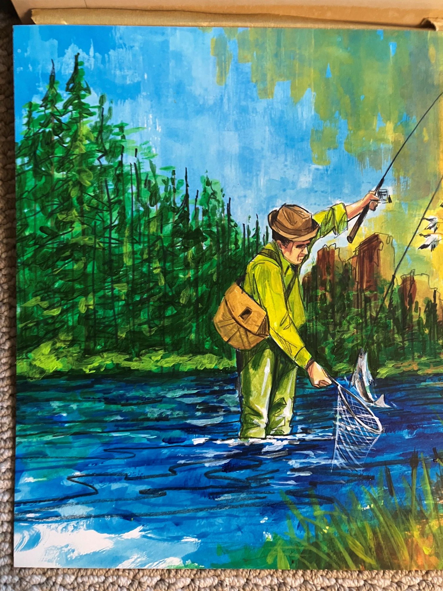 Hunting and fly fishing painting any thoughts?