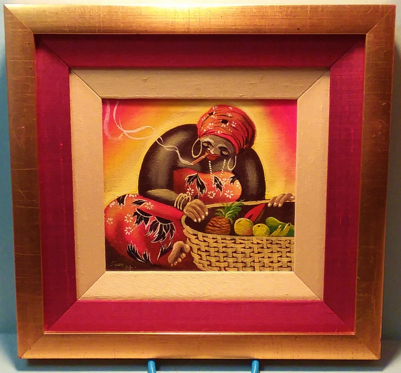 Haitian painting market woman 1 front (800x745).jpg