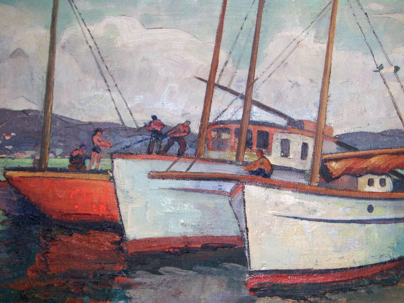 Name of Artist on Painting? Antiques Board