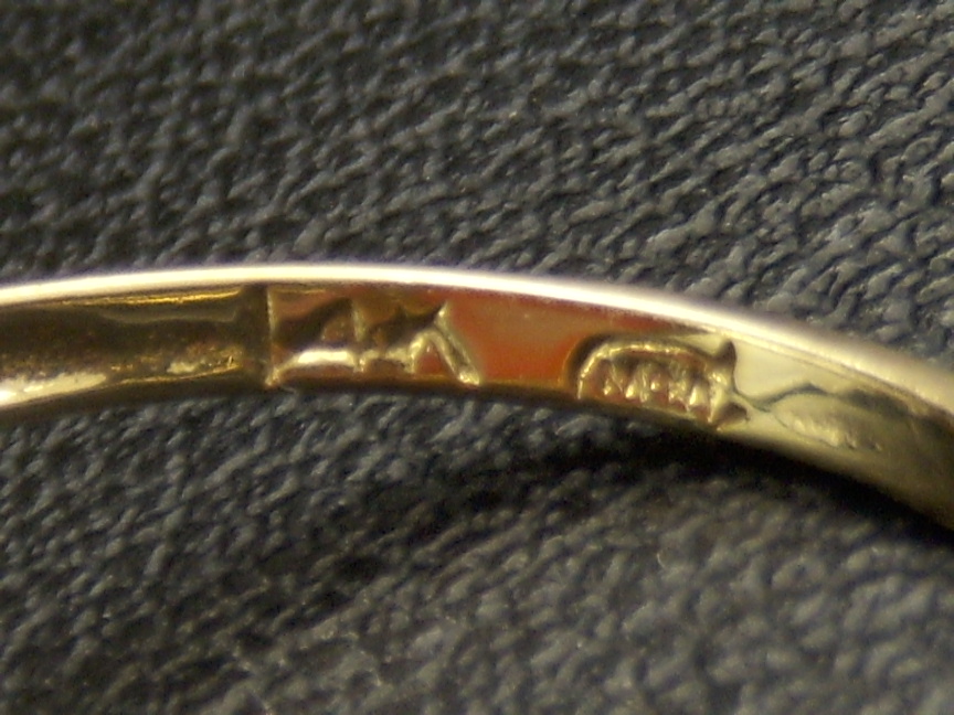 Vintage 14K Gold Ring Maker Mark ID? Antiques Board