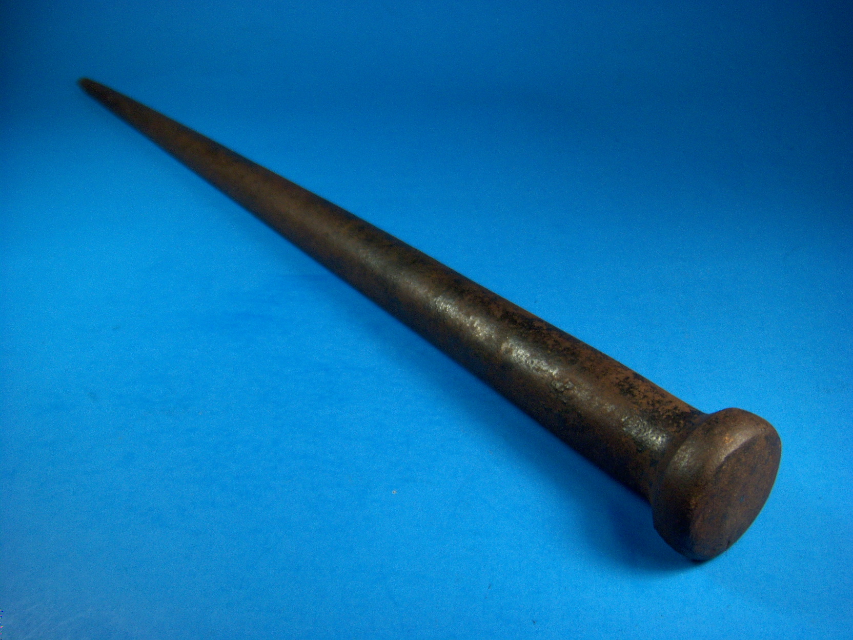 Old long Iron Rod or Pin Antiques Board