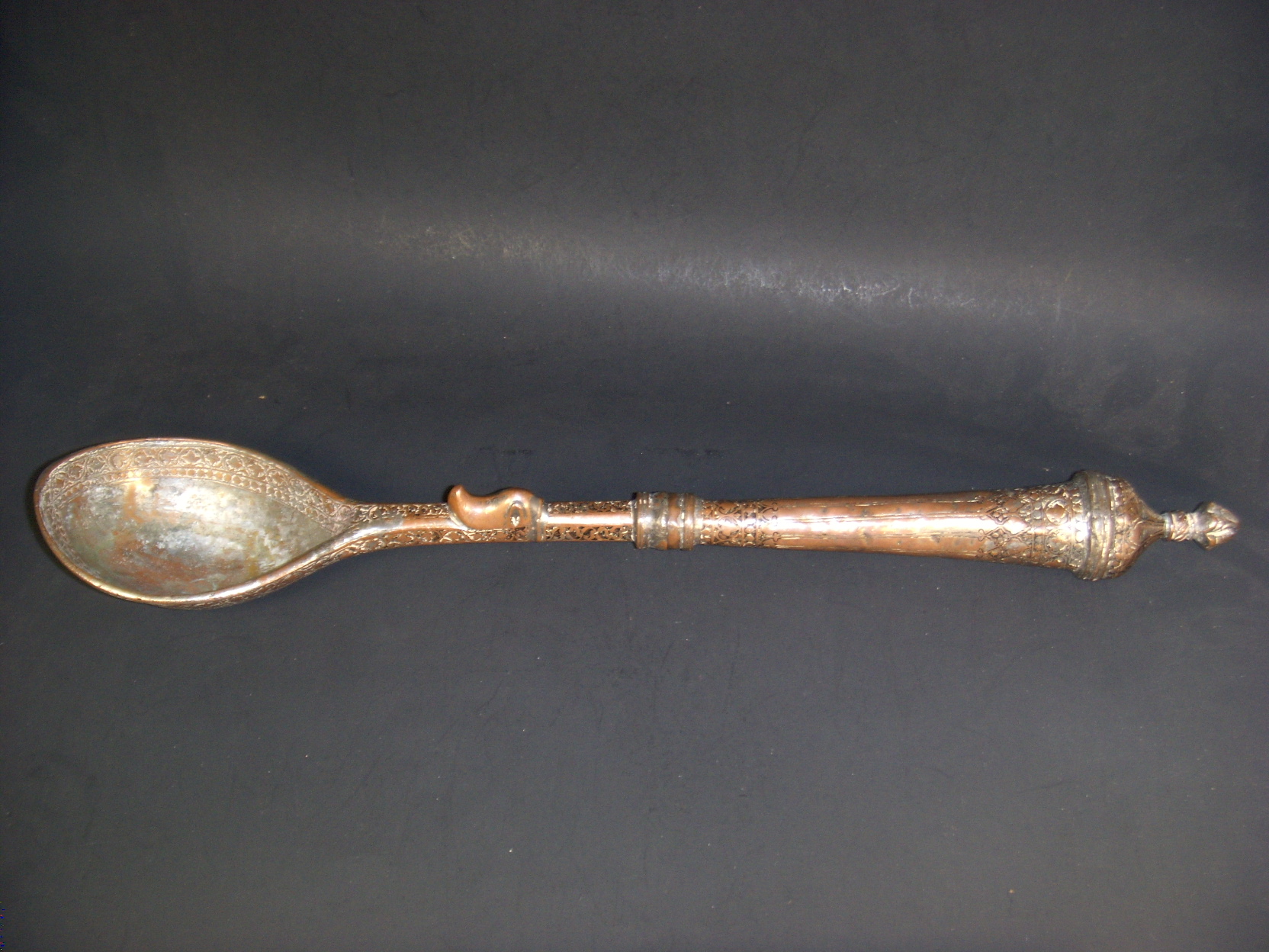 Antique Copper Spoon Antiques Board