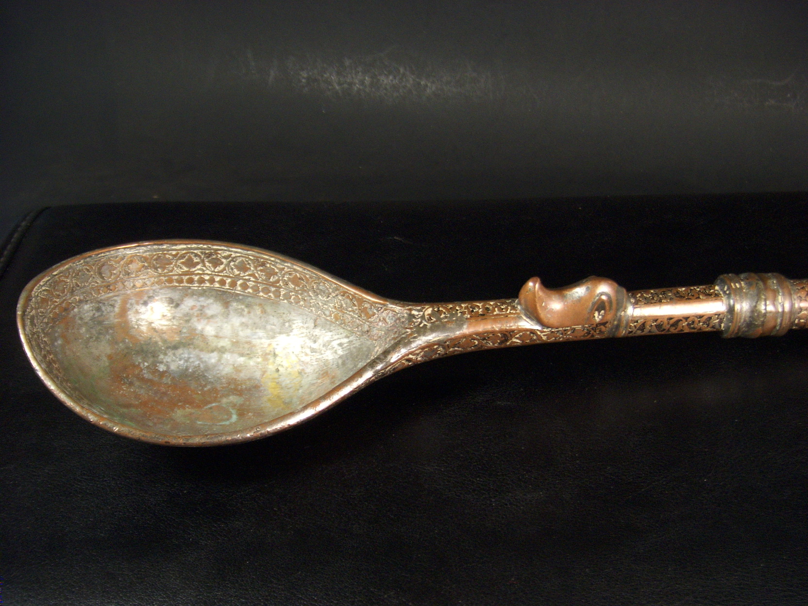 Antique Copper Spoon Antiques Board