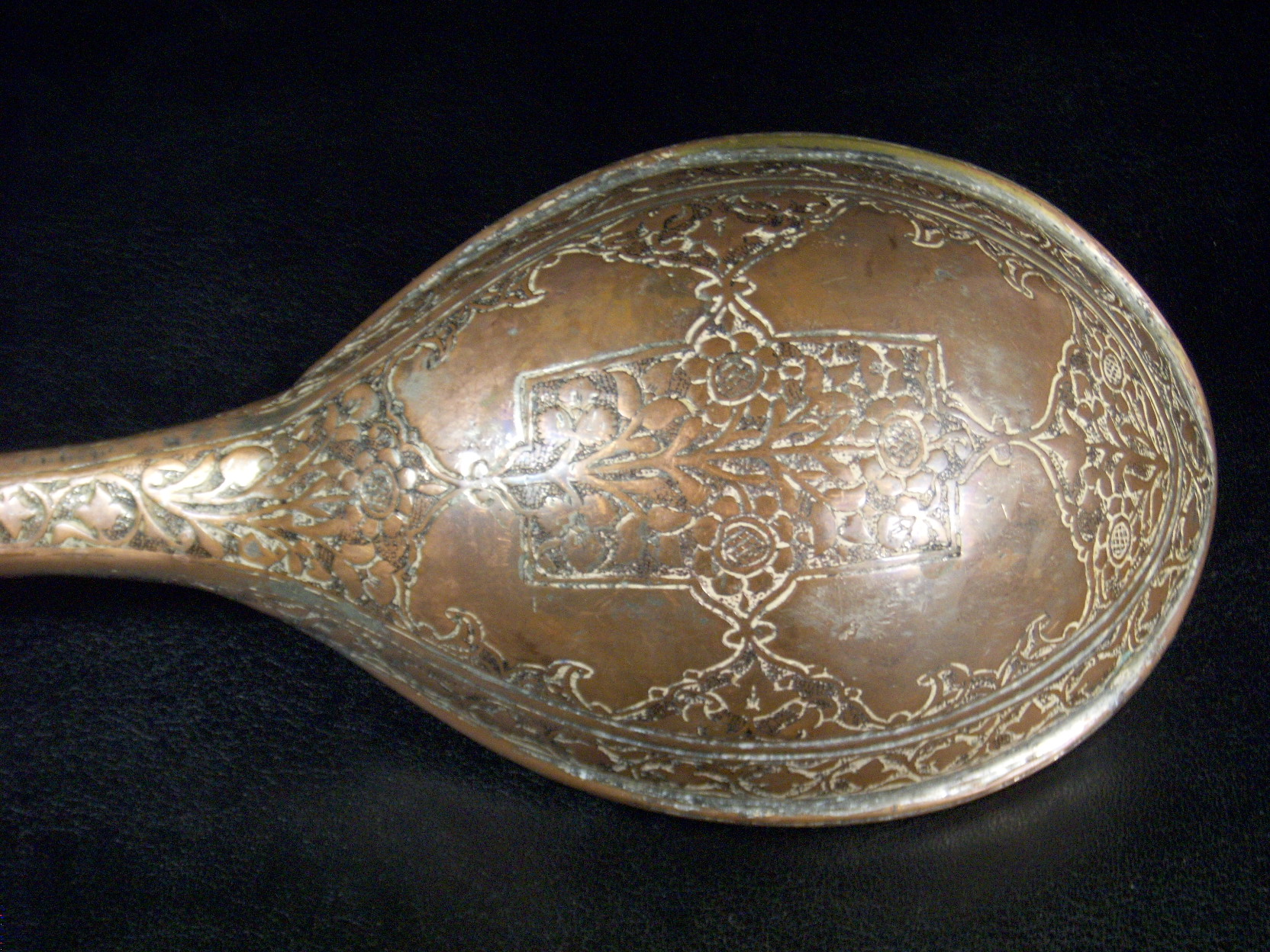 Antique Copper Spoon Antiques Board
