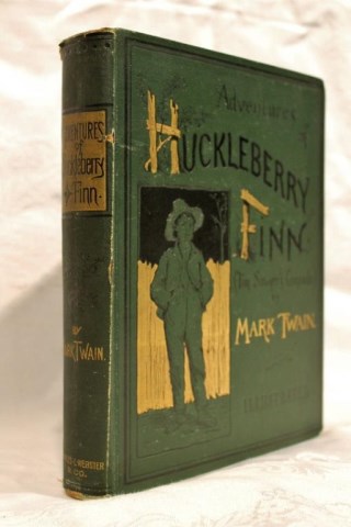 The Adventures of Huckleberry Finn - First Edition | Antiques Board