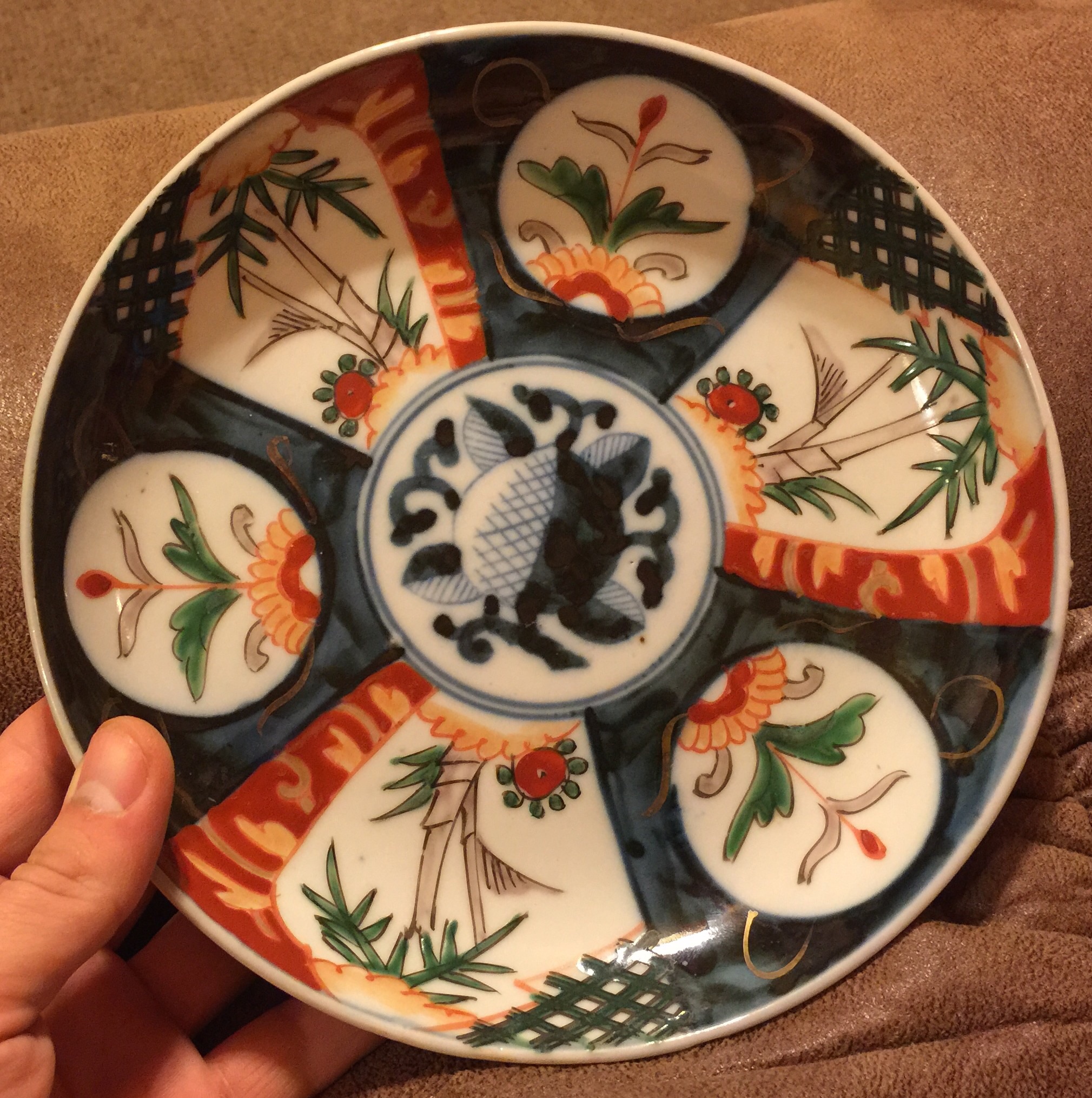 Japanese Imari Porcelain Marks Antiques Board