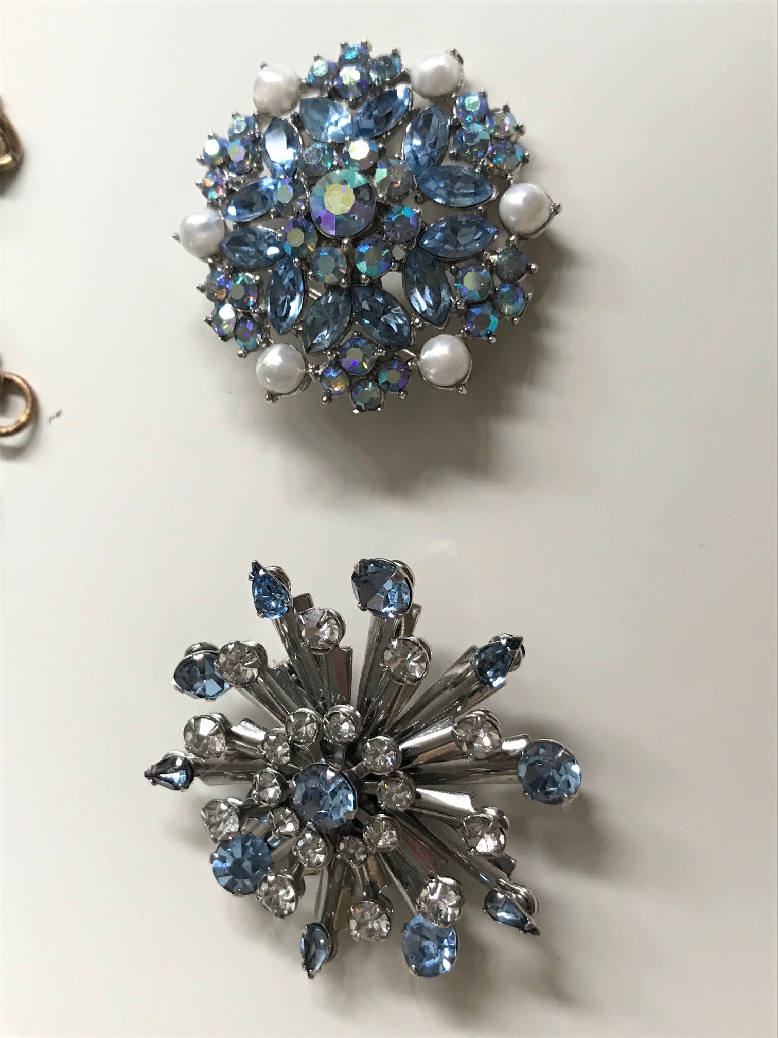 Second Ebay costume jewellery lot, not very old but some are pretty