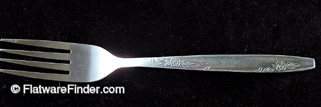 unknown SCROLL BORDER DINNER FORK STAINLESS by IIC IMPERIAL KOREA 