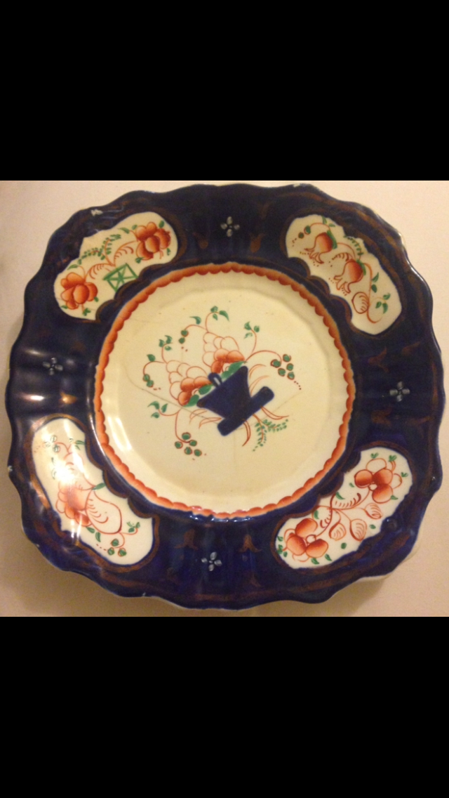 Help with identifying antique plate Antiques Board