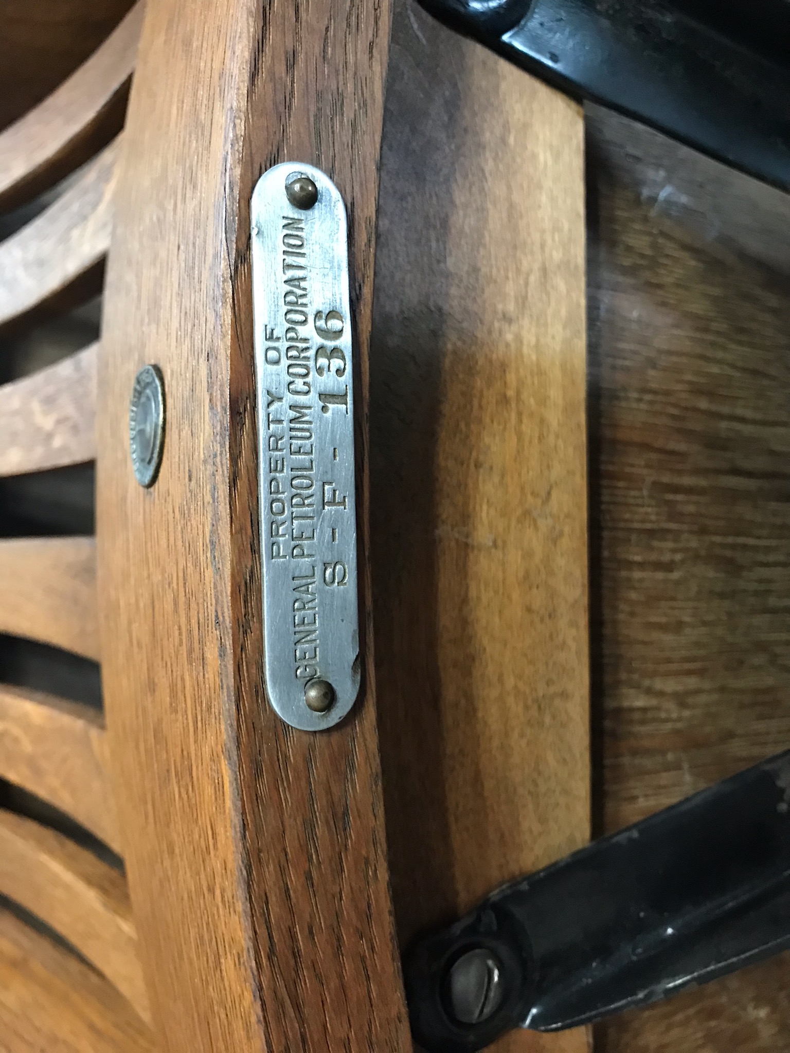 Can anyone help with a price estimate on this old swivel chair