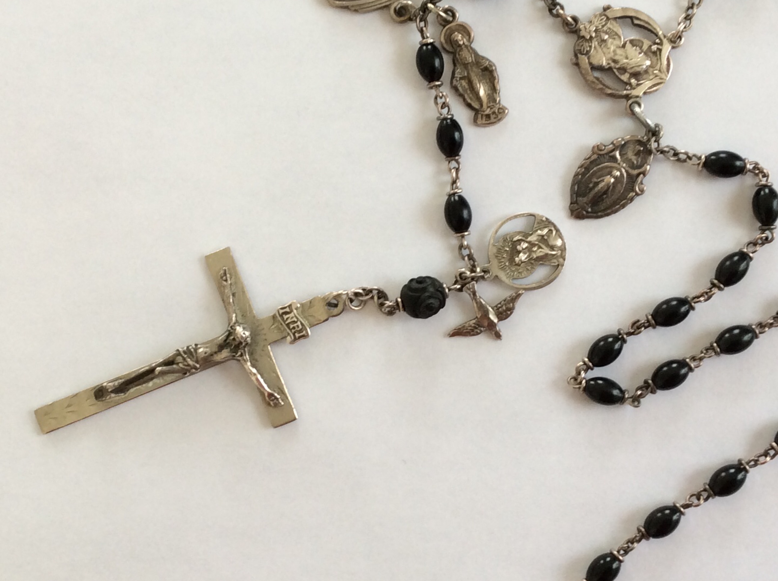5-decade rosary with medals | Antiques Board