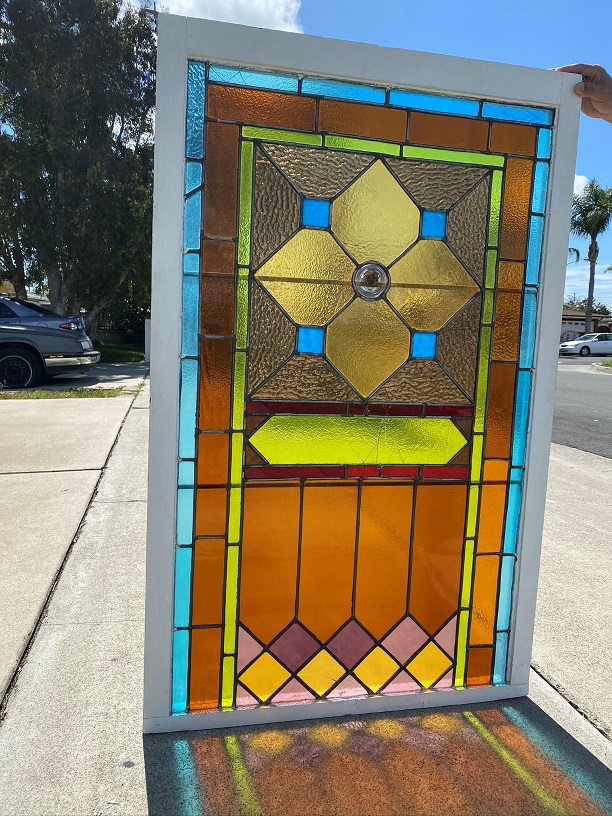 Stained Glass Window Value Antiques Board