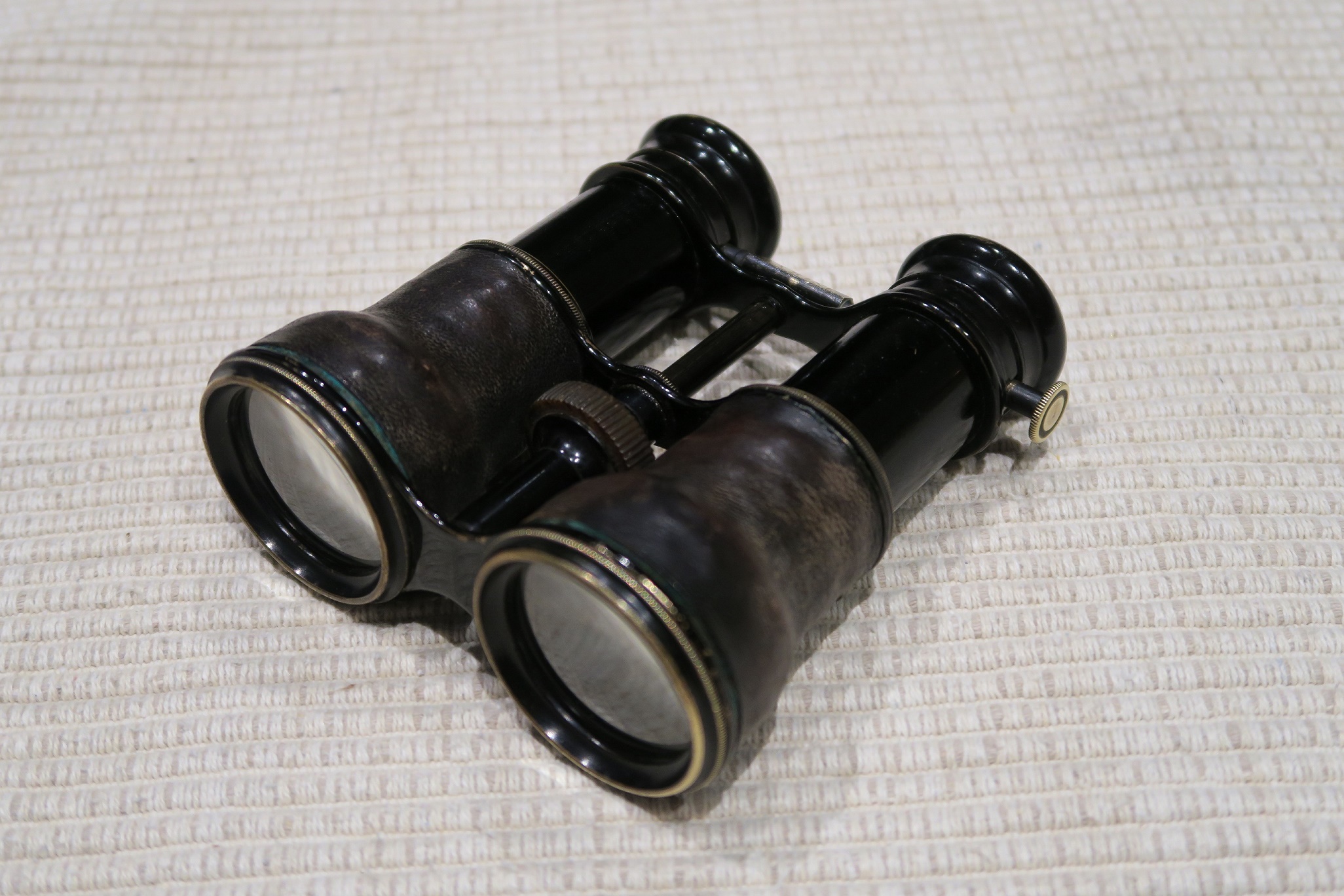 1900s French TriFocal Binoculars. Manufactured by Colmont. Antiques