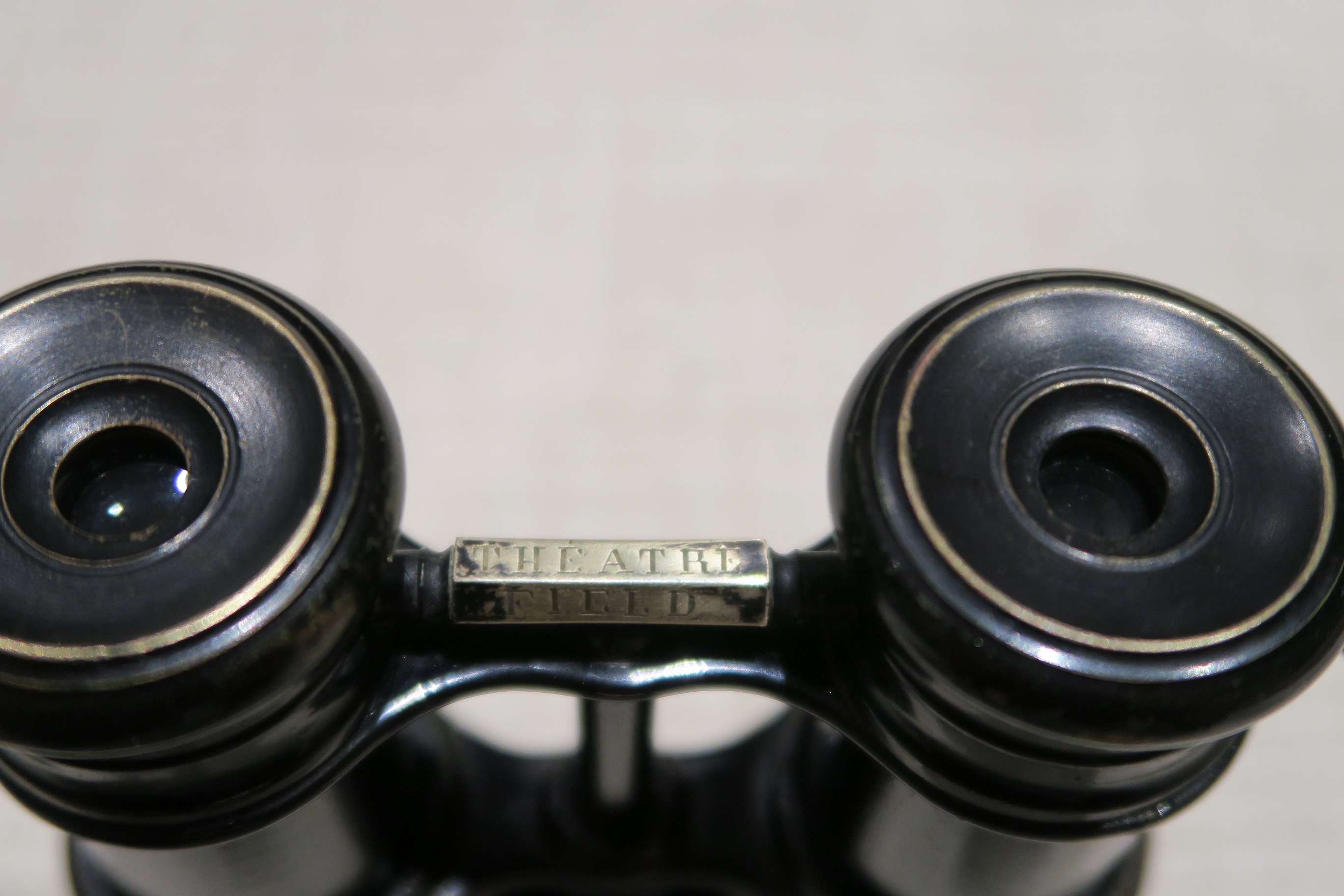 1900s French TriFocal Binoculars. Manufactured by Colmont. Antiques