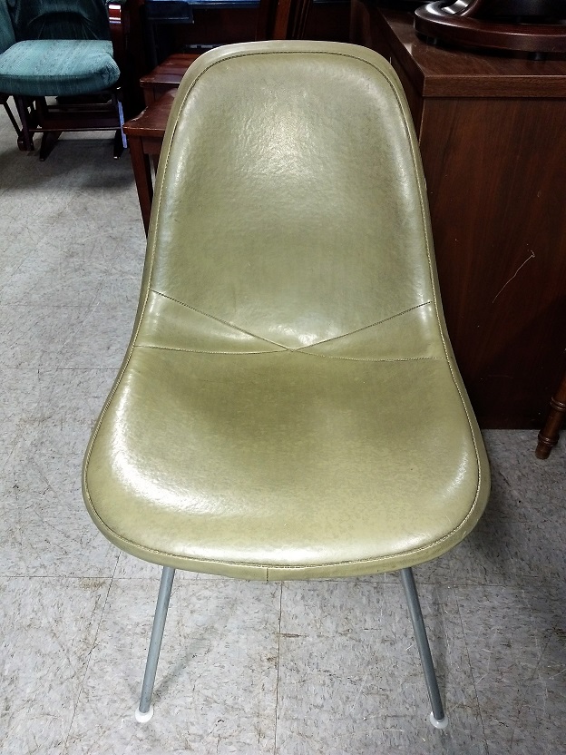 VintageHerman MillerEamesVinyl Covered Shell Chairs...Info