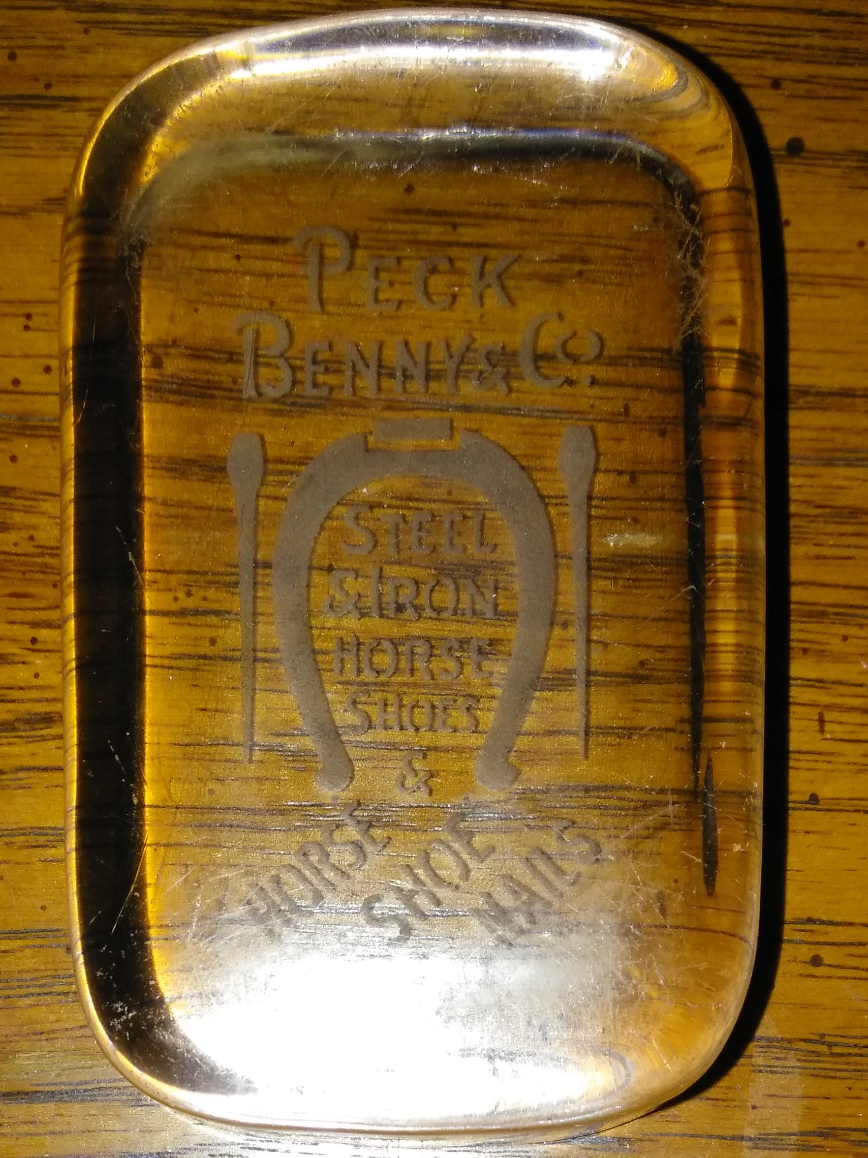 Glass paperweight. French translation on info needed. Antiques Board