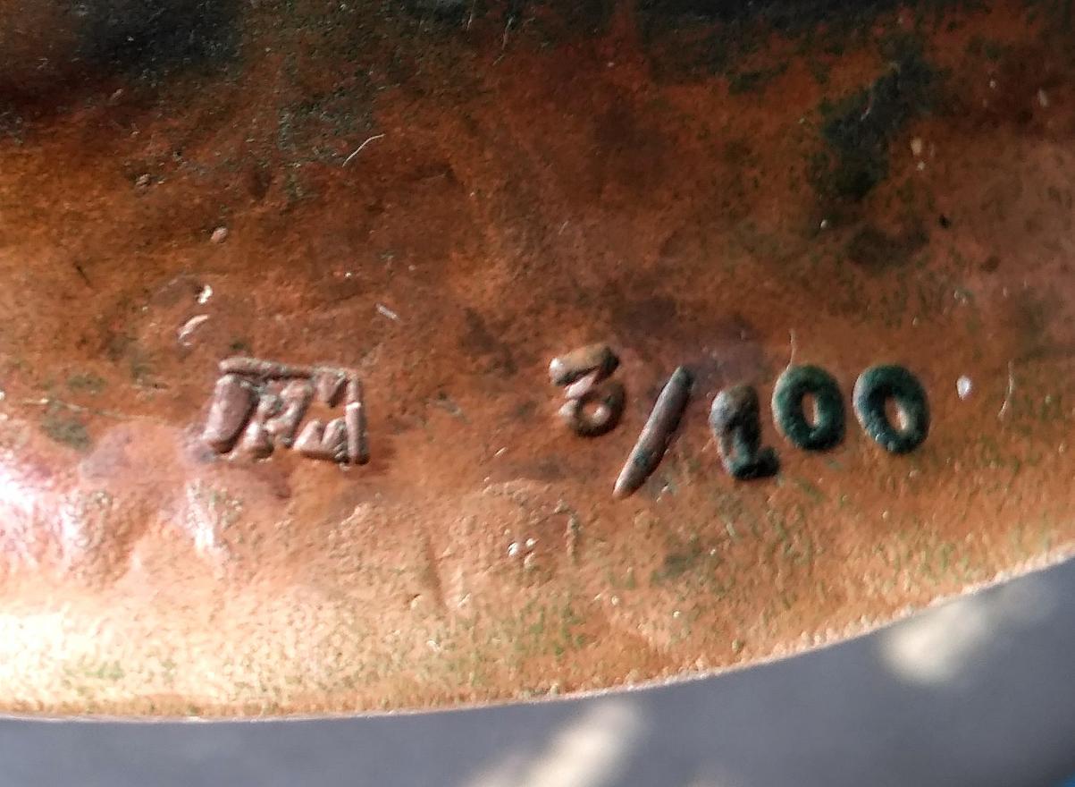 ID Marks on Arts & Crafts Copper Candlesticks Antiques Board