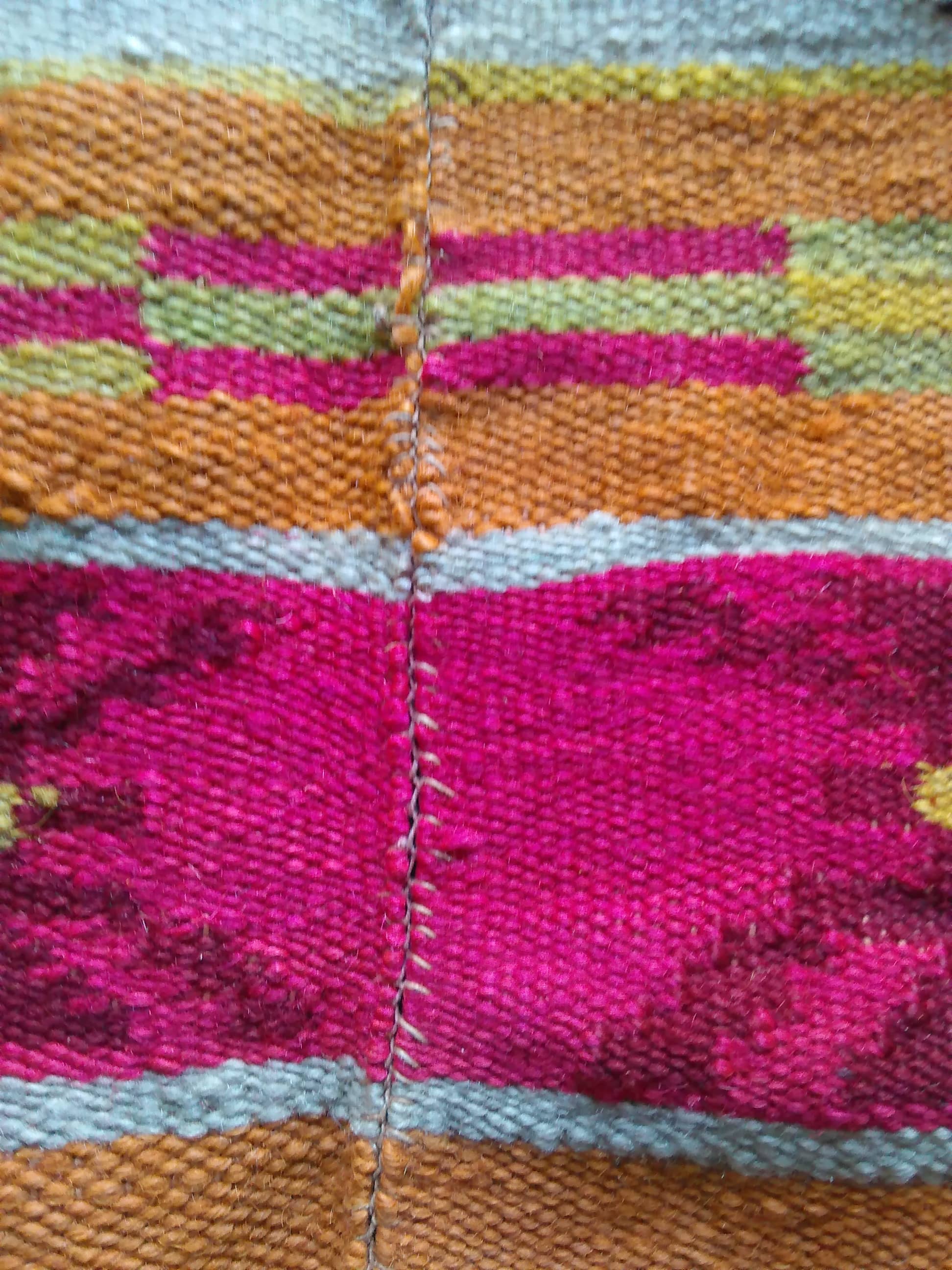 Two Native American Blankets Stitched Together? Antiques Board