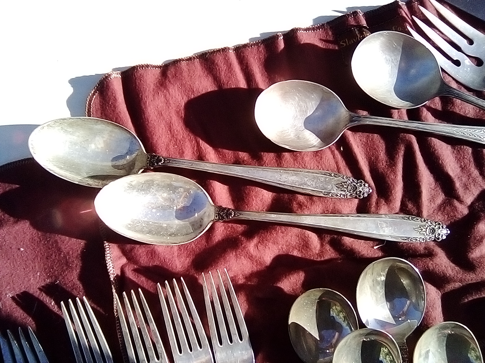 Prelude International Sterling Silverware Antiques Board
