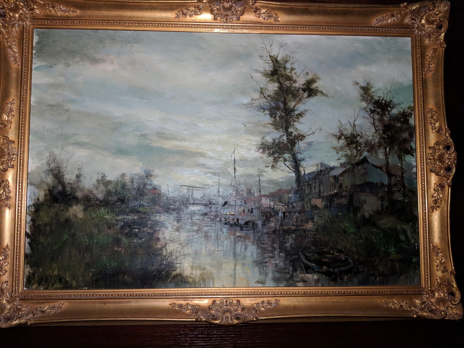 Need help identifying the artist by signature - oil painting | Antiques