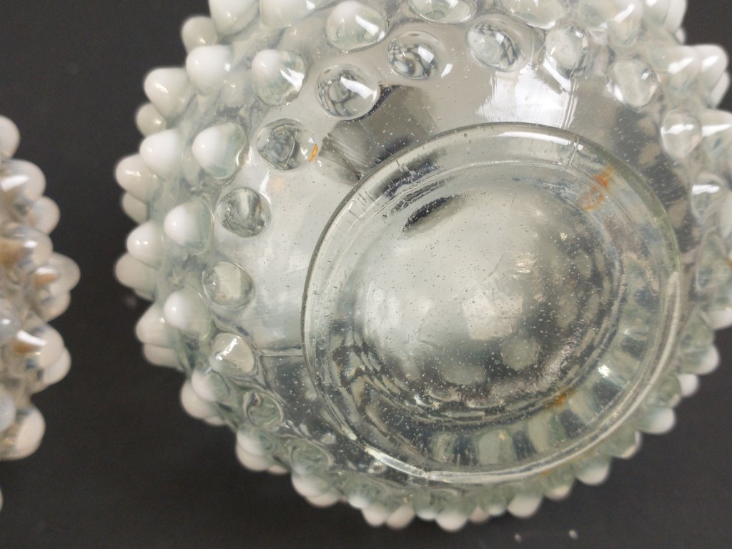 Can Someone Identify these Hobnail Glass Vases? Antiques Board