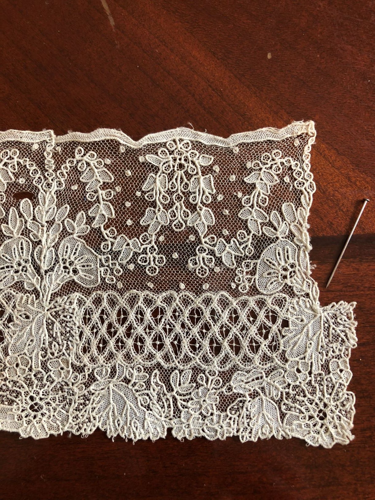 Lace lesson 8 Very fine handmade needle laces Antiques Board