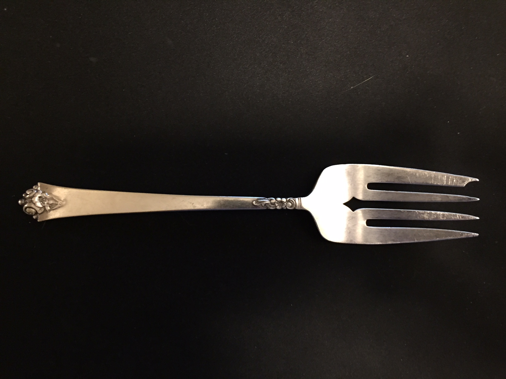 Nice heavy large serving fork for cheap Antiques Board