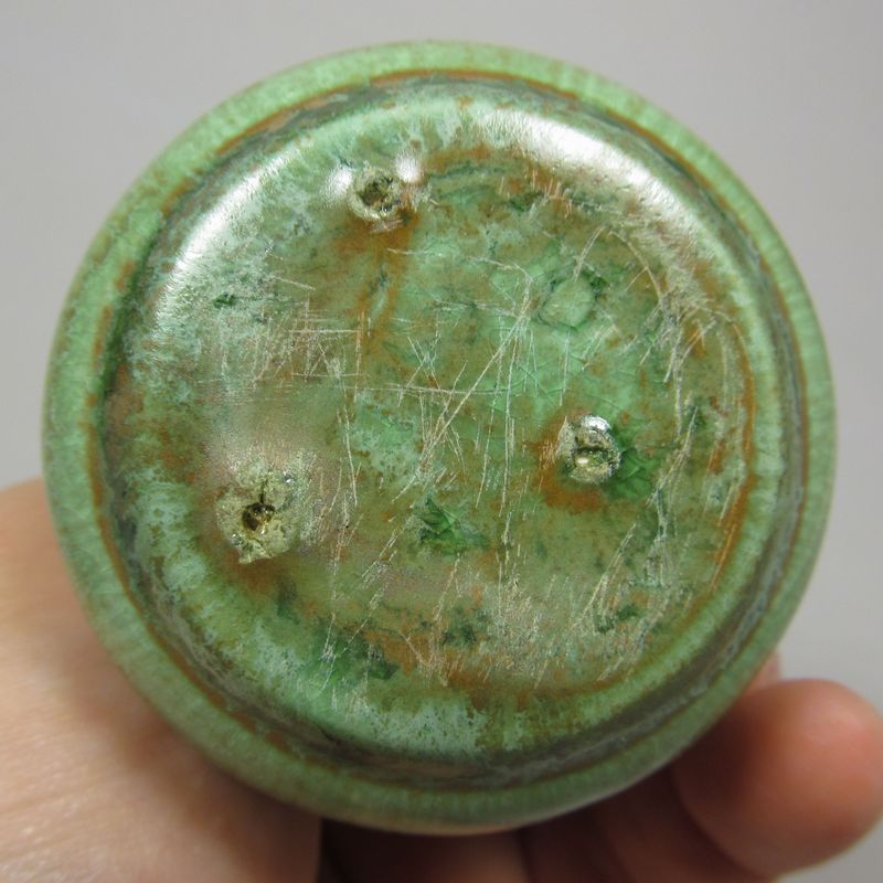 Small pottery Frankoma-like bud vase | Antiques Board