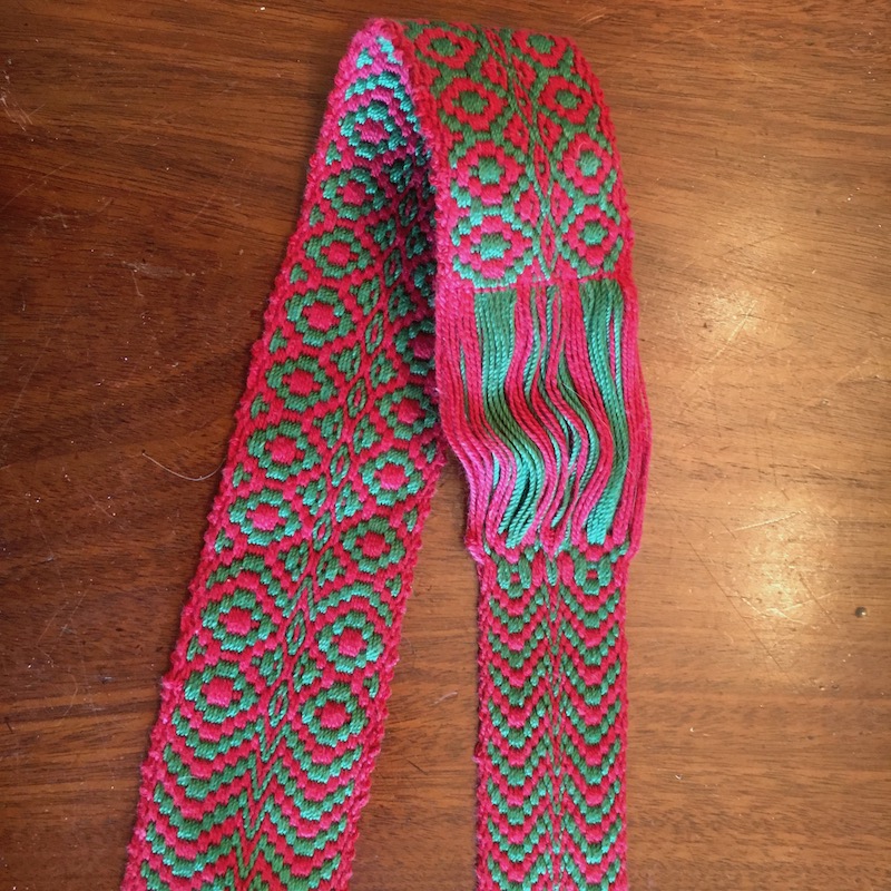 woven tie belt