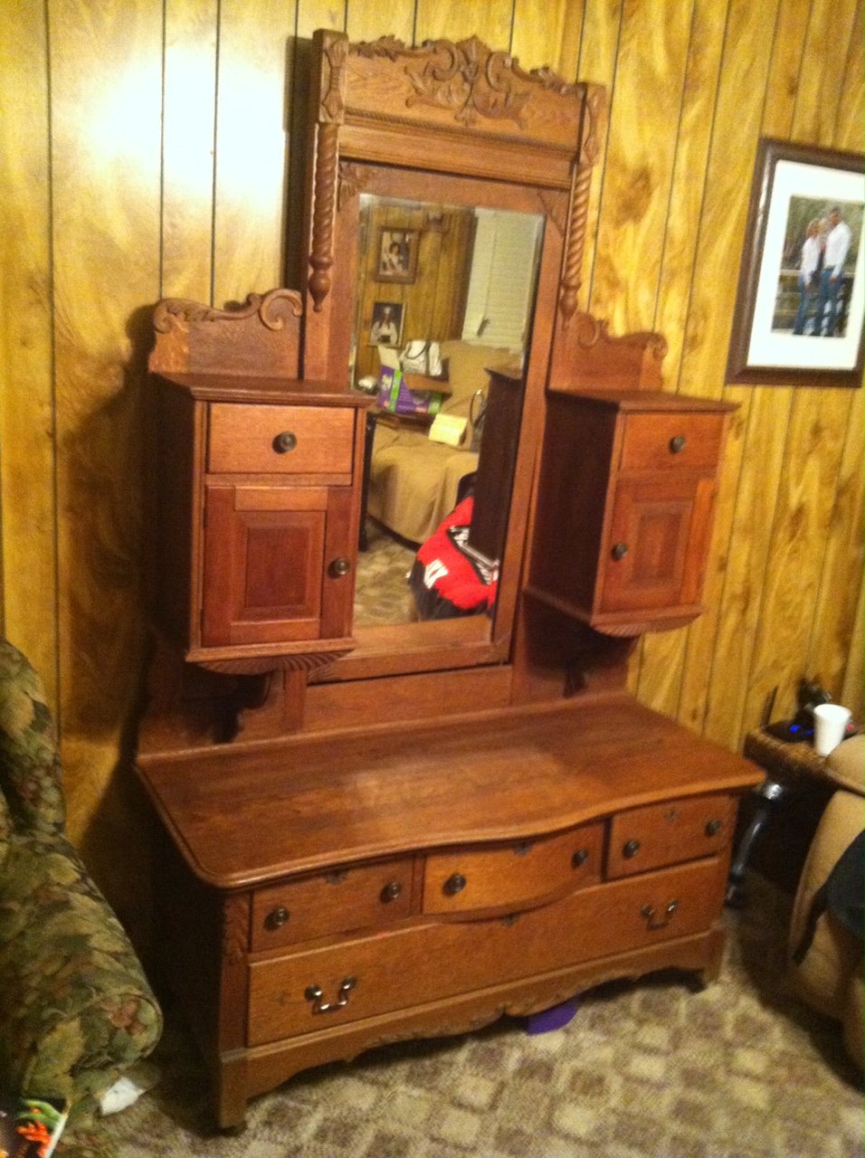 Gentleman S Hatbox Dresser Antiques Board