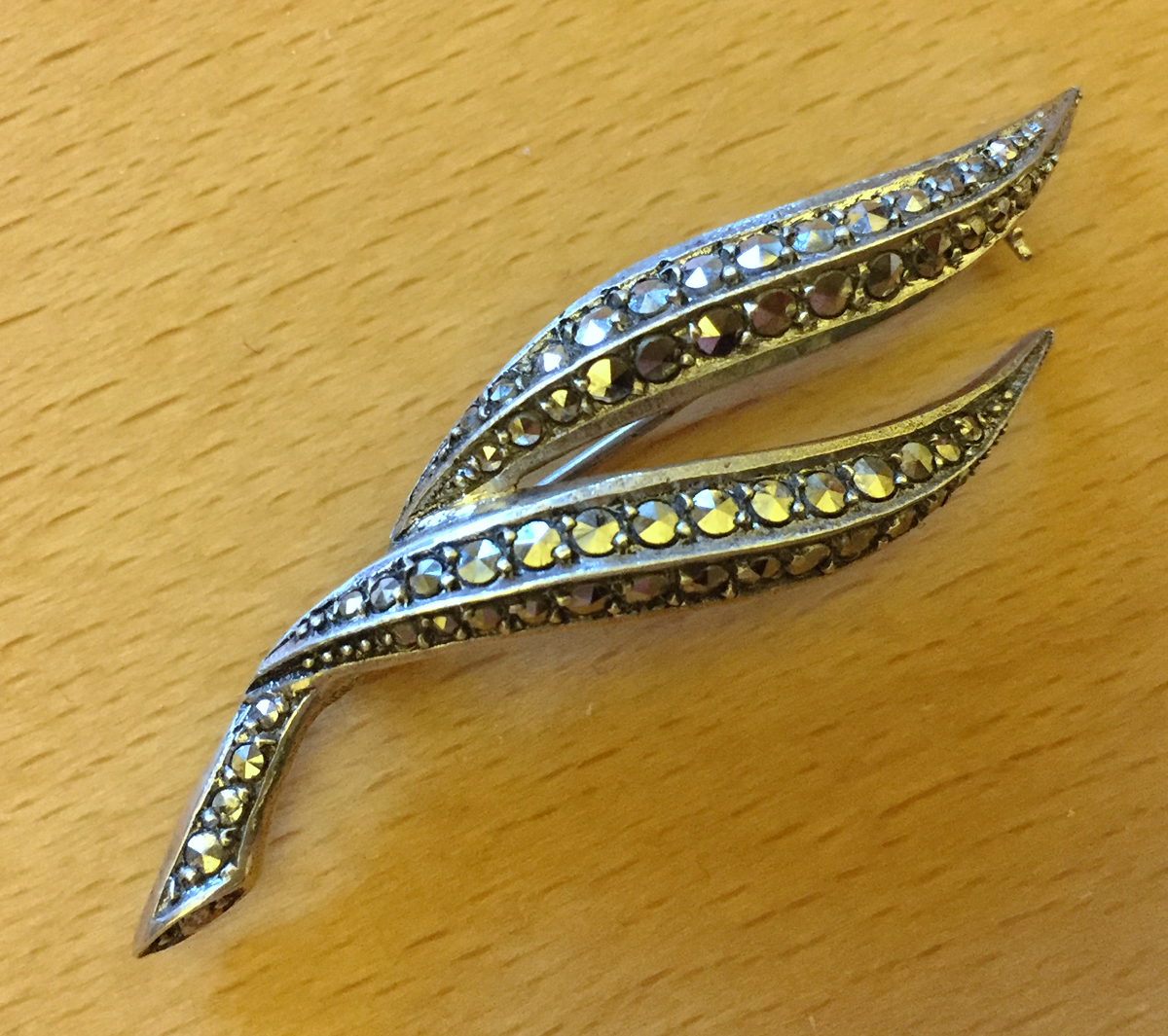 Silver brooch - anyone recognise the marks, please? | Antiques Board