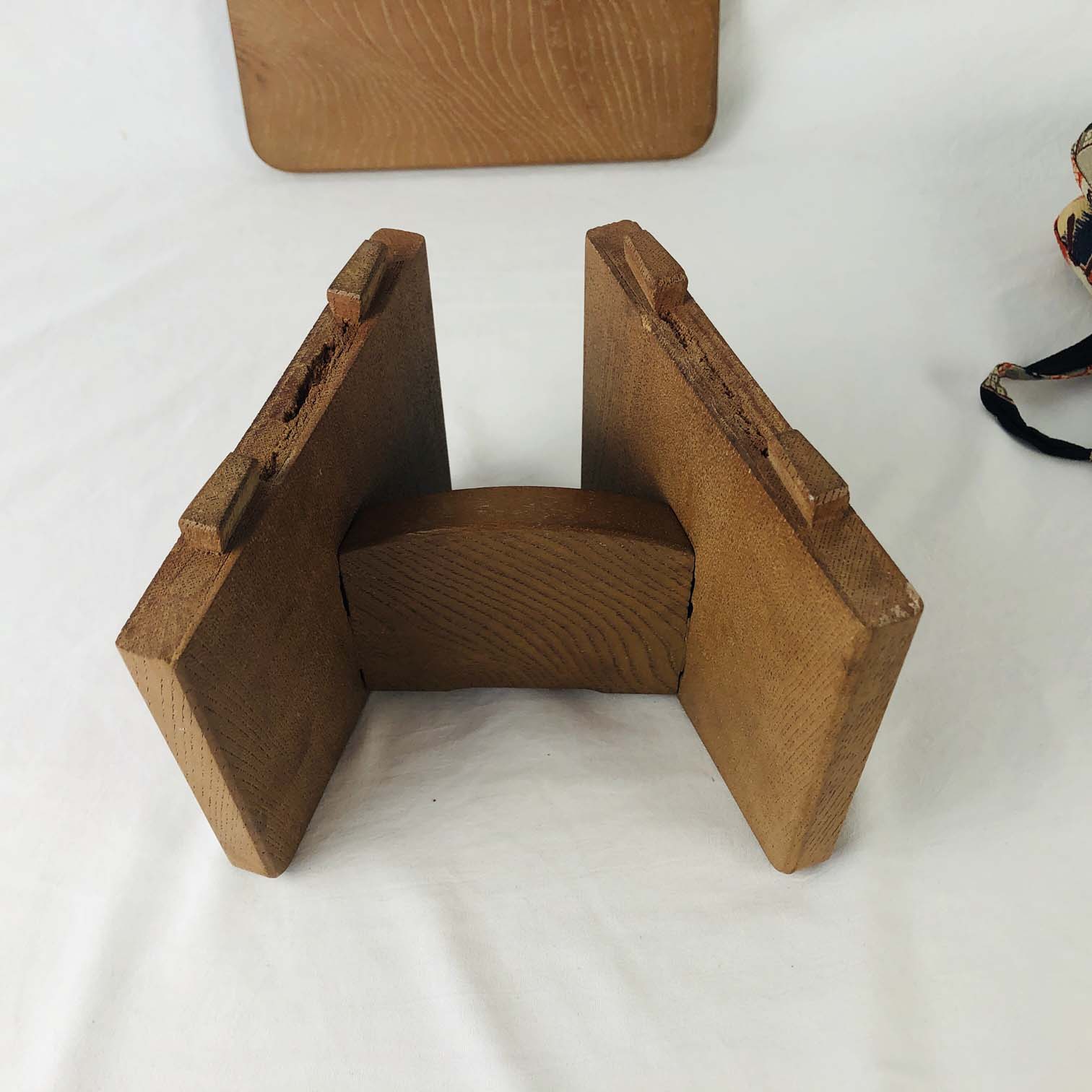 Japanese Stand w Pillows Antiques Board