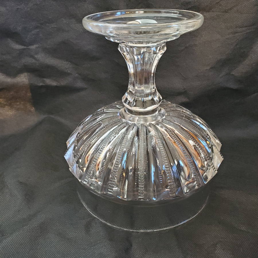 Very Large Glass Covered Jar | Antiques Board