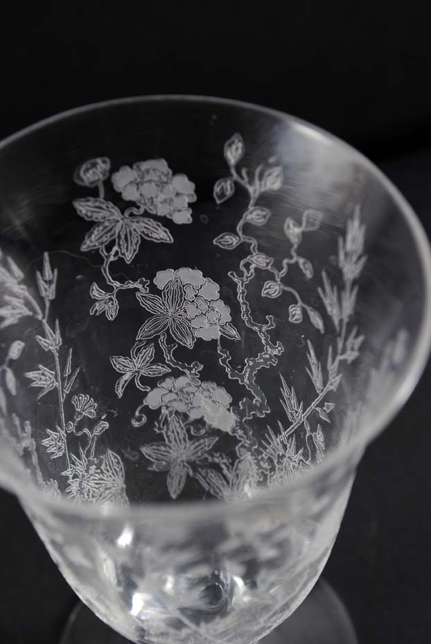 Frohes Neues Jahr!! Help Identify American Etched Glass Pattern ...