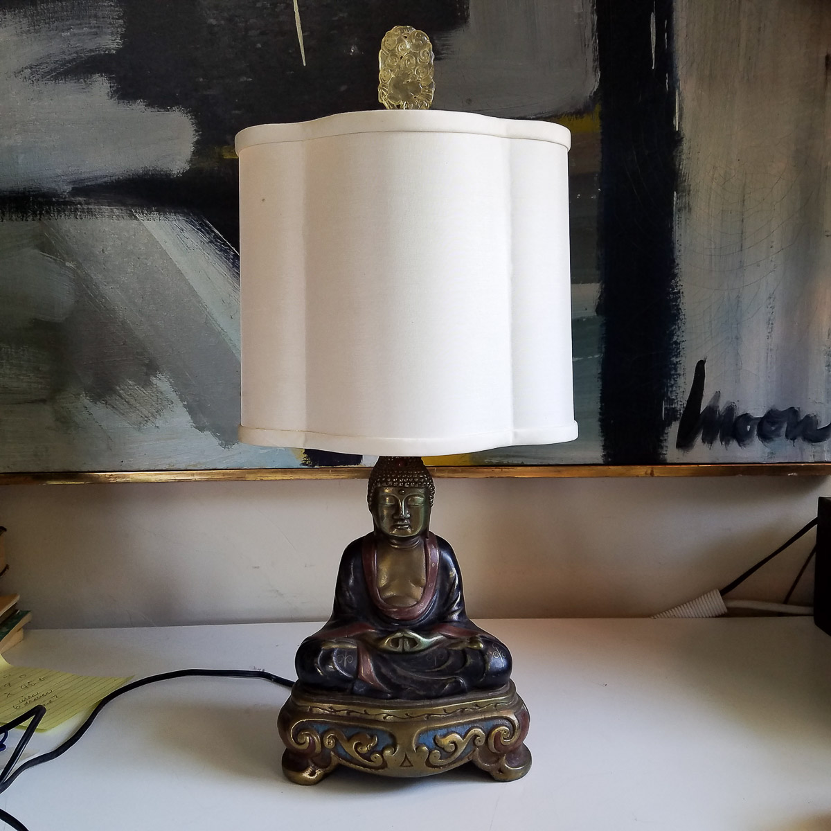 LAU_Buddha Lamp Bronze Cold Paint-12.jpg