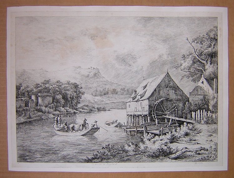 Le Moulin de Ruysdael Jean Jacques de Boissieu 1774 after Jacob van Ruisdael -b.jpg