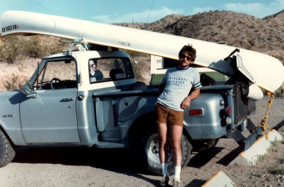me and truck '85 Colorado river 2.png