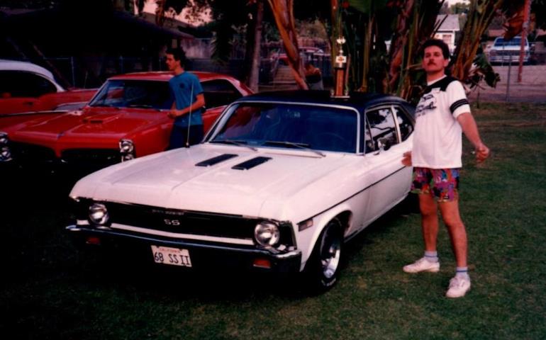 Milt Heger with '68 Nova SS trophy in Carlsbad, CA pic 2.jpg