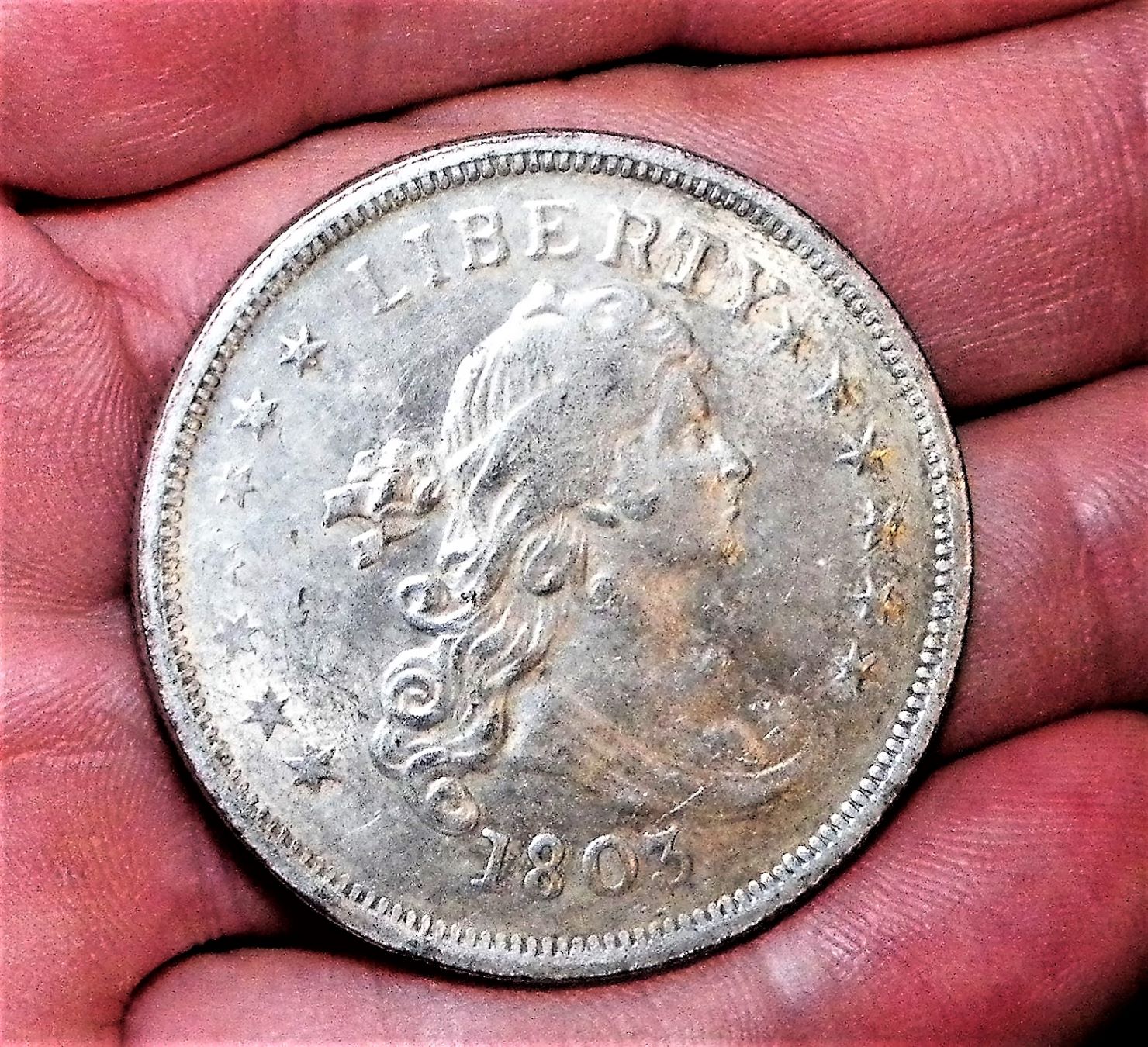 MONEY COIN 1805 HALF DOLLAR DRAPED BUST 1AAAAZZZ.JPG